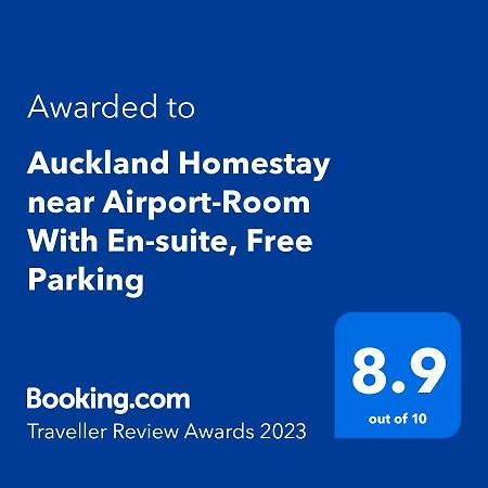 Auckland Homestay Near Airport-Room With En-Suite, Free Parking Papakura Kültér fotó